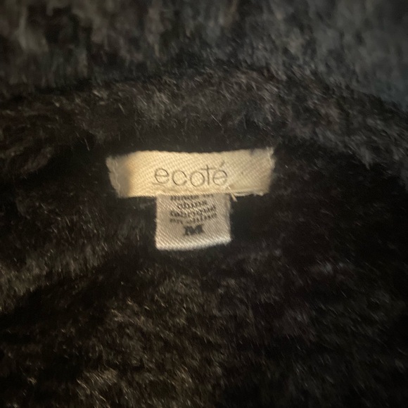 ECOTE fur long vest - Picture 6 of 6